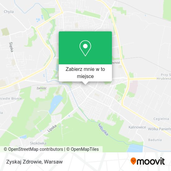 Mapa Zyskaj Zdrowie