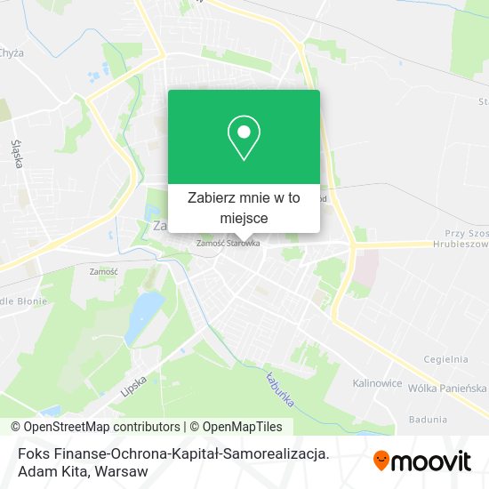 Mapa Foks Finanse-Ochrona-Kapitał-Samorealizacja. Adam Kita