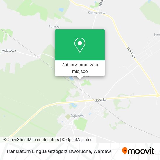 Mapa Translatum Lingua Grzegorz Dworucha