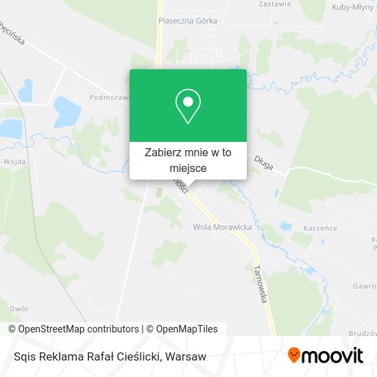 Mapa Sqis Reklama Rafał Cieślicki