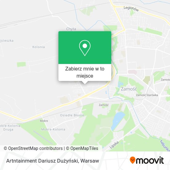 Mapa Artntainment Dariusz Dużyński