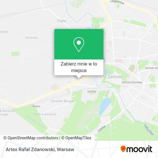 Mapa Artex Rafał Zdanowski