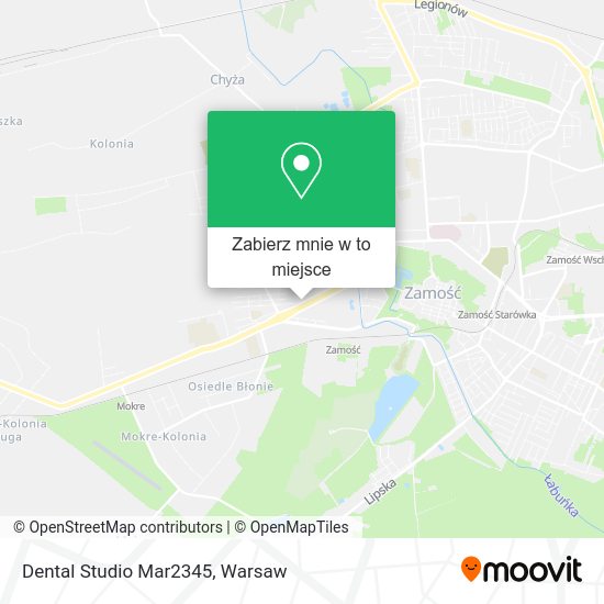 Mapa Dental Studio Mar2345