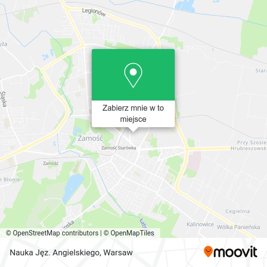 Mapa Nauka Jęz. Angielskiego