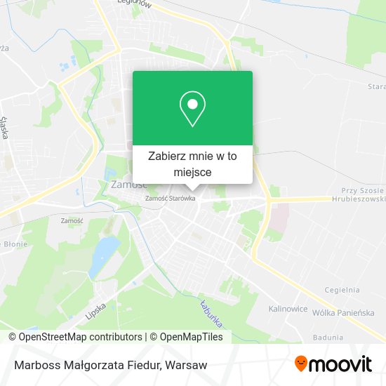 Mapa Marboss Małgorzata Fiedur