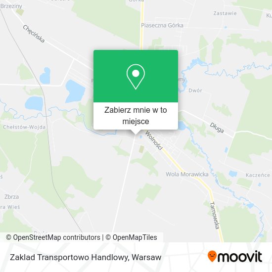 Mapa Zaklad Transportowo Handlowy