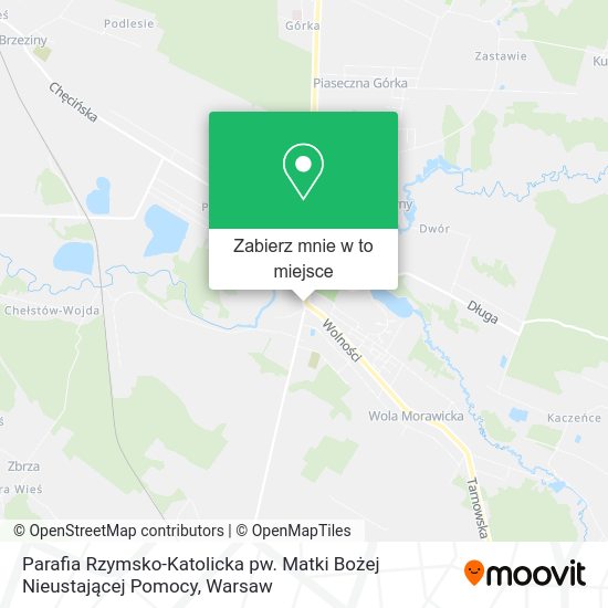 Mapa Parafia Rzymsko-Katolicka pw. Matki Bożej Nieustającej Pomocy