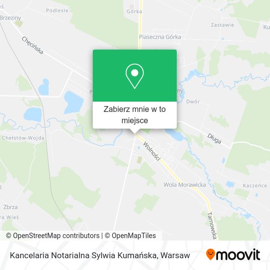 Mapa Kancelaria Notarialna Sylwia Kumańska