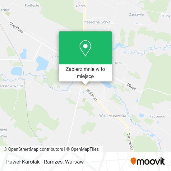 Mapa Paweł Karolak - Ramzes