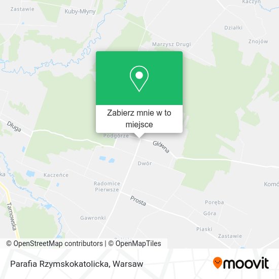 Mapa Parafia Rzymskokatolicka