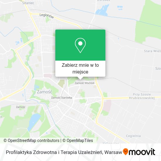 Mapa Profilaktyka Zdrowotna i Terapia Uzależnień