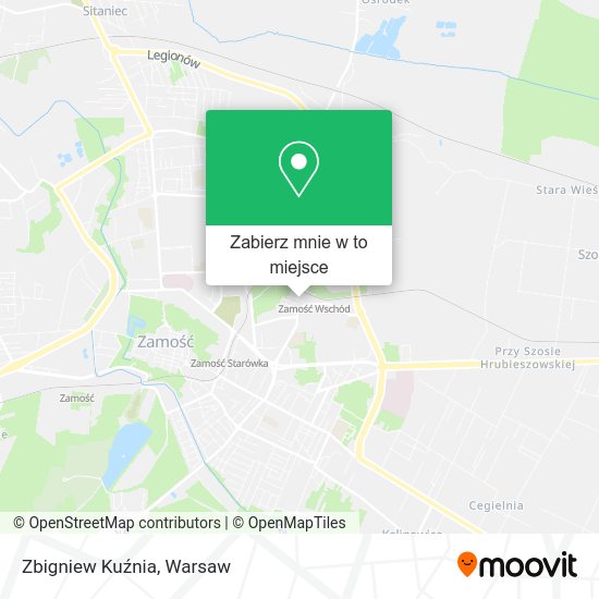 Mapa Zbigniew Kuźnia