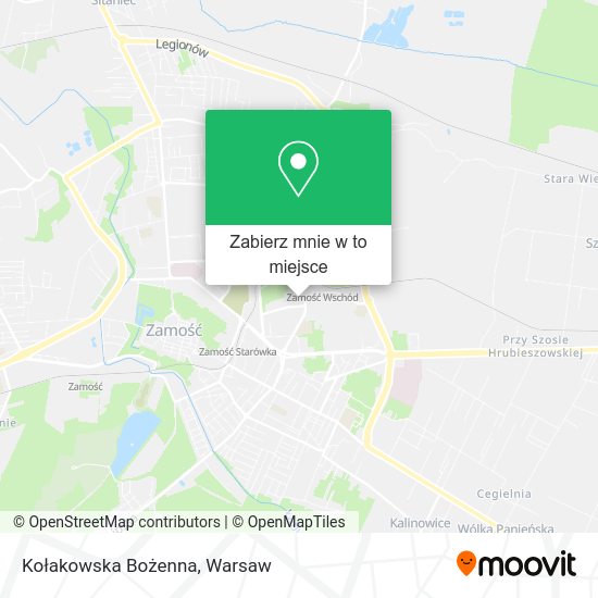 Mapa Kołakowska Bożenna