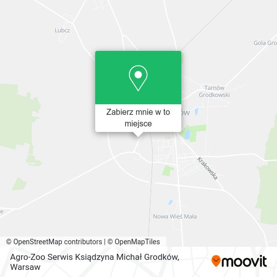 Mapa Agro-Zoo Serwis Ksiądzyna Michał Grodków