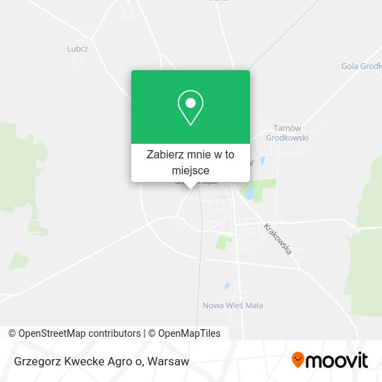 Mapa Grzegorz Kwecke Agro o