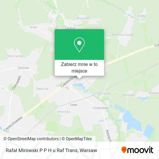 Mapa Rafał Mirowski P P H u Raf Trans