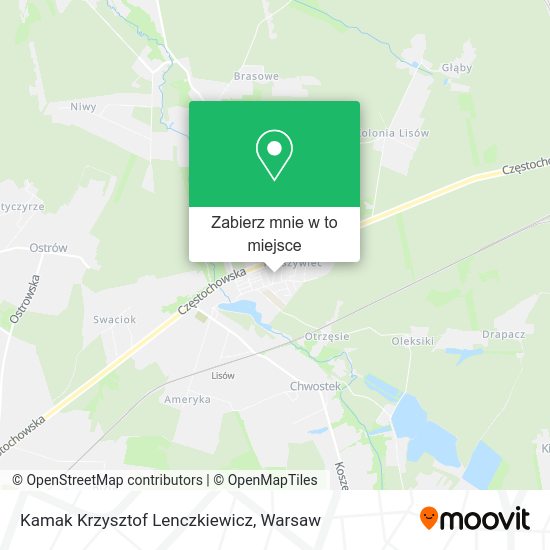 Mapa Kamak Krzysztof Lenczkiewicz