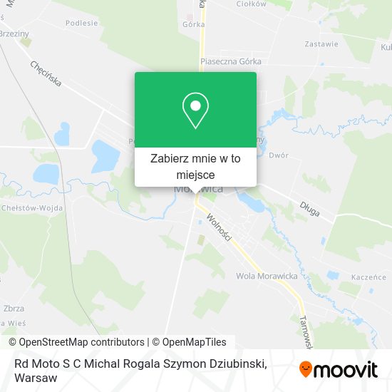 Mapa Rd Moto S C Michal Rogala Szymon Dziubinski