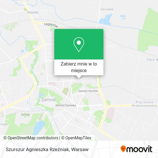 Mapa Szurszur Agnieszka Rzeźniak