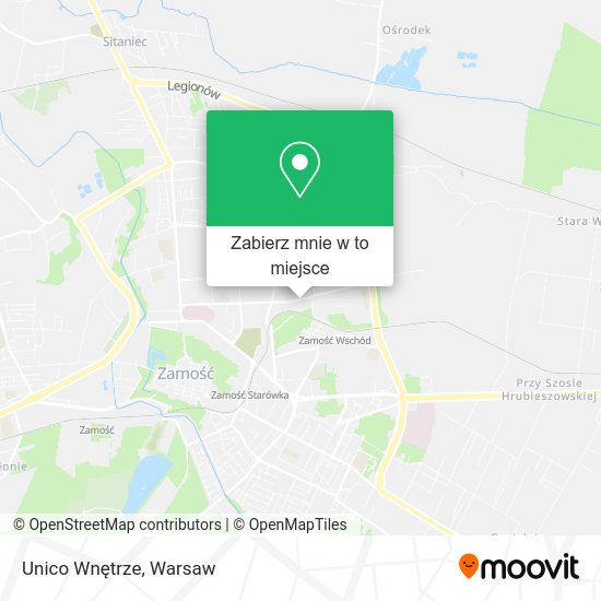 Mapa Unico Wnętrze