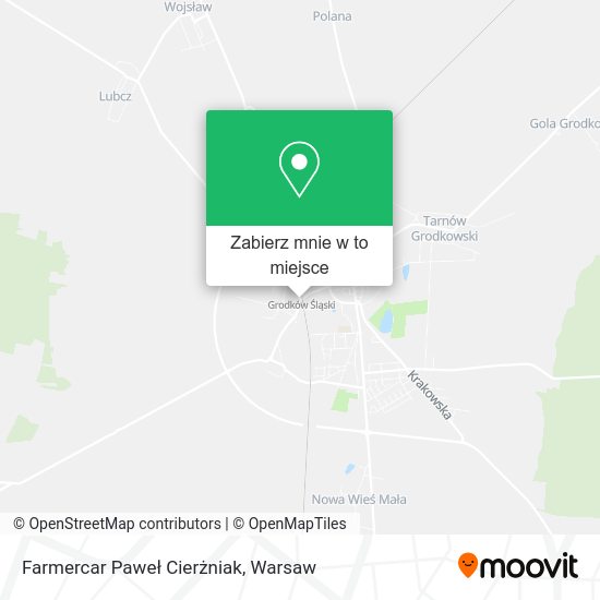 Mapa Farmercar Paweł Cierżniak