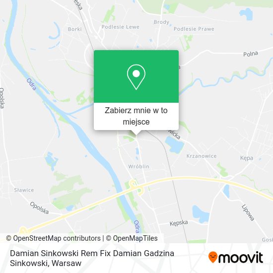 Mapa Damian Sinkowski Rem Fix Damian Gadzina Sinkowski