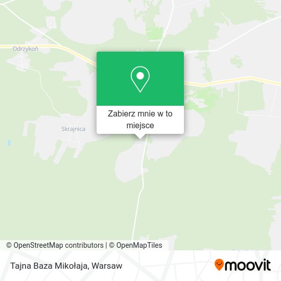 Mapa Tajna Baza Mikołaja