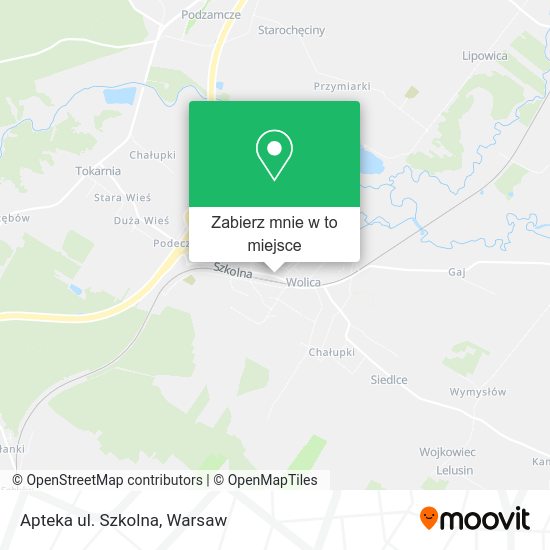 Mapa Apteka ul. Szkolna