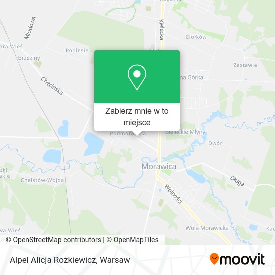 Mapa Alpel Alicja Rożkiewicz