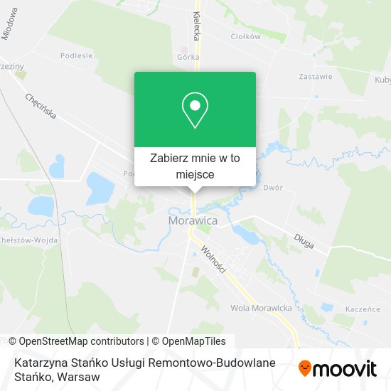 Mapa Katarzyna Stańko Usługi Remontowo-Budowlane Stańko