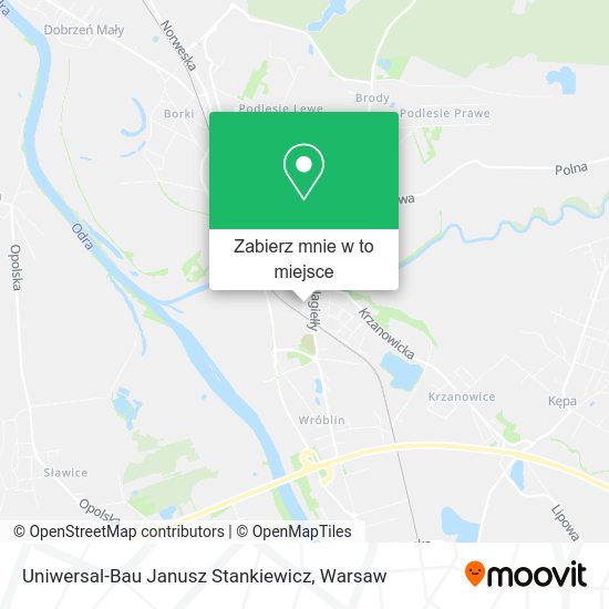 Mapa Uniwersal-Bau Janusz Stankiewicz