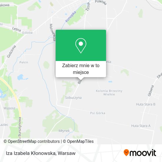 Mapa Iza Izabela Kłonowska