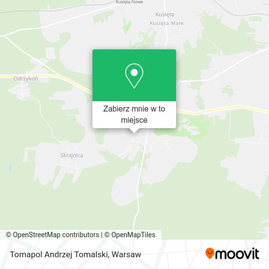 Mapa Tomapol Andrzej Tomalski