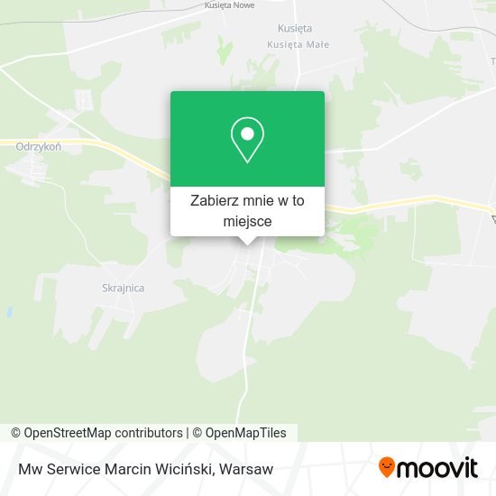 Mapa Mw Serwice Marcin Wiciński