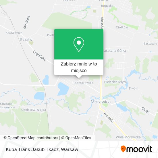 Mapa Kuba Trans Jakub Tkacz