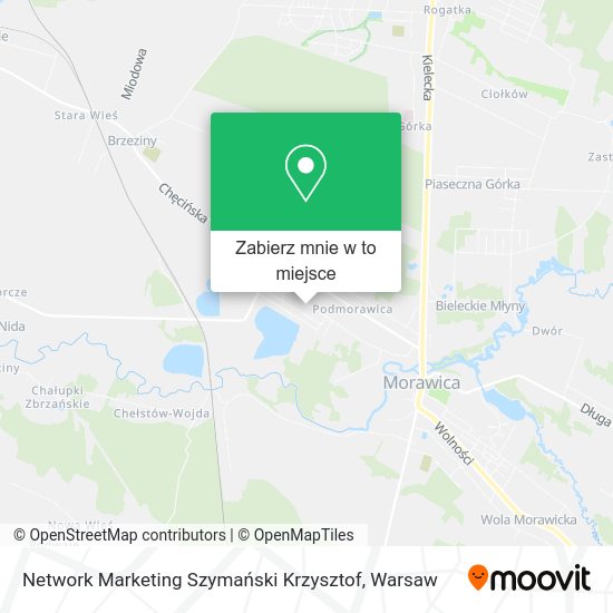 Mapa Network Marketing Szymański Krzysztof