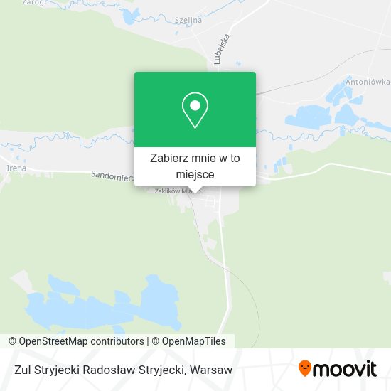 Mapa Zul Stryjecki Radosław Stryjecki