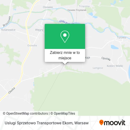 Mapa Uslugi Sprzetowo Transportowe Ekom