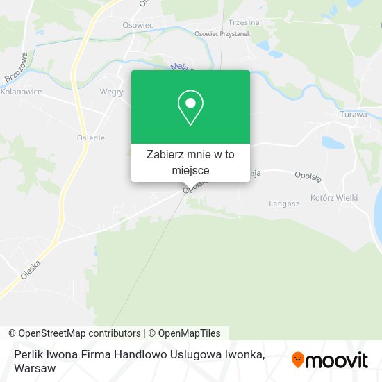 Mapa Perlik Iwona Firma Handlowo Uslugowa Iwonka