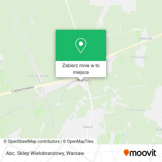 Mapa Abc. Sklep Wielobranżowy