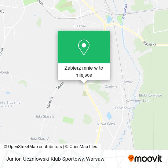 Mapa Junior. Uczniowski Klub Sportowy