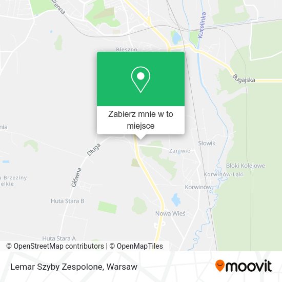 Mapa Lemar Szyby Zespolone