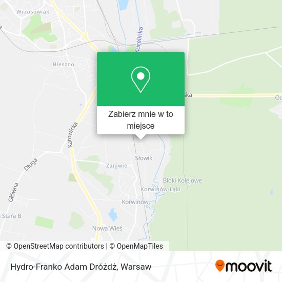 Mapa Hydro-Franko Adam Dróżdż