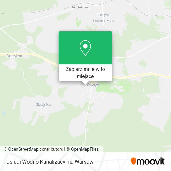 Mapa Uslugi Wodno Kanalizacyjne