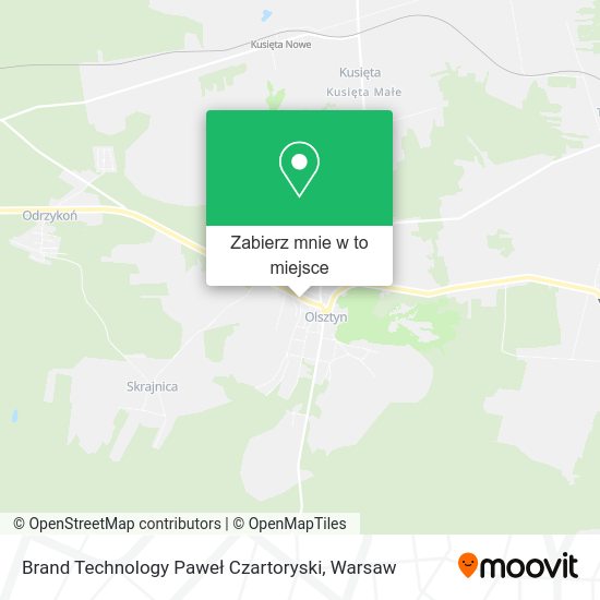 Mapa Brand Technology Paweł Czartoryski