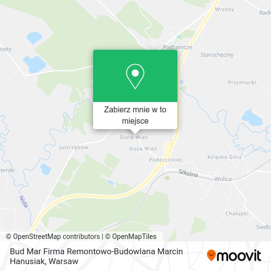 Mapa Bud Mar Firma Remontowo-Budowlana Marcin Hanusiak