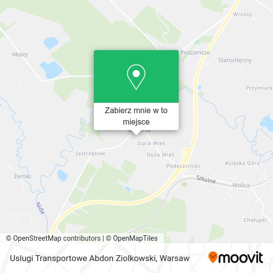 Mapa Uslugi Transportowe Abdon Ziolkowski