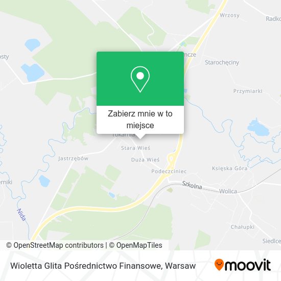 Mapa Wioletta Glita Pośrednictwo Finansowe