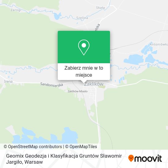 Mapa Geomix Geodezja i Klasyfikacja Gruntów Sławomir Jargiło