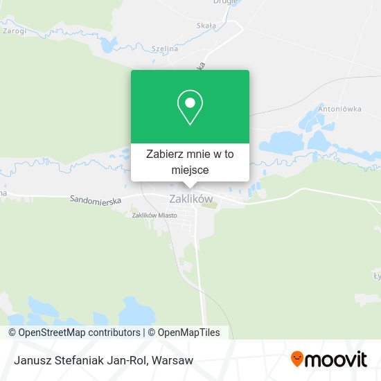 Mapa Janusz Stefaniak Jan-Rol